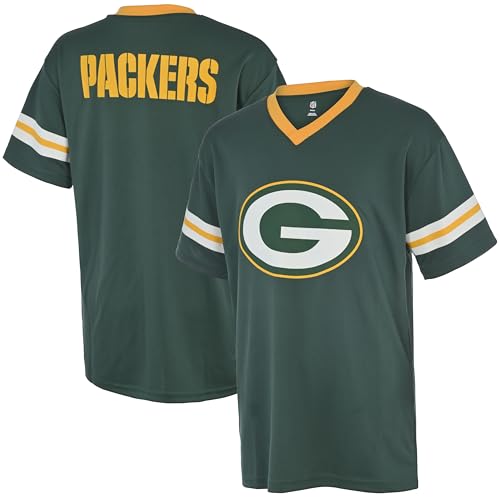Outerstuff NFL Kids Youth 4-20 Official Game Day Team Jersey (Regular Green Bay Packers - Green)