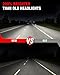 ADCARLIGHTS 2009 2010 2011 2012 2013 2014 Ford F150 Pickup Headlight Assembly for 09-14 Ford F150 Clear Lens Chrome Housing with Amber Reflector Headlamp Replacement Left and Right Pair