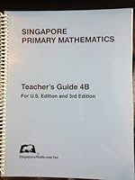 Primary Mathematics Teacher's Guide 4A, U.S. Edition 0974157368 Book Cover