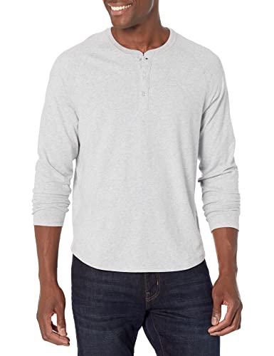 Image of Amazon Essentials Men's Long-Sleeve Henley Shirt