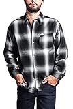 G-Style USA Western Casual Plaid Short Sleeve Button Up Shirt