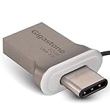 Gigastone 32GB USB Flash Drive USB 3.0 Type C OTG USB-C Dual Interface Memory Stick for PC Phone Apple MacBook Notebook Laptop Desktop (Factory Re-Marking Edition, New Un-Used)