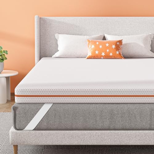 BedStory 10cm Höhe Topper 180x200cm H3/H4 aus Kupferionen Schaumkern | Geeignet für Allergiker, Waschbarer Bezug, Öko-TEX® Zertifiziert Matratzentopper, für Boxspringbett Wohnmobil