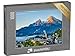Produktbild puzzleYOU: Puzzle 1000 Teile Watzmann und die Stadt Berchtesgaden in den bayerischen Alpen, Deutschland  aus der Puzzle-Kollektion Europa, Watzmann, Landschaft, Berchtesgaden, Berge & Täler