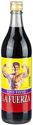 Cóctel de vino tinto dominicano La Fuerza 700ml, 8% alcohol