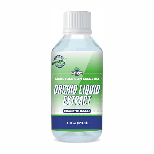 MYOC Orchid Liquid Extract | Cosmetic Grade Botanical Ingredient | Non-Edible | Herbal Extract for DIY Skincare & Haircare | 120ml / 4.05 Fl Oz