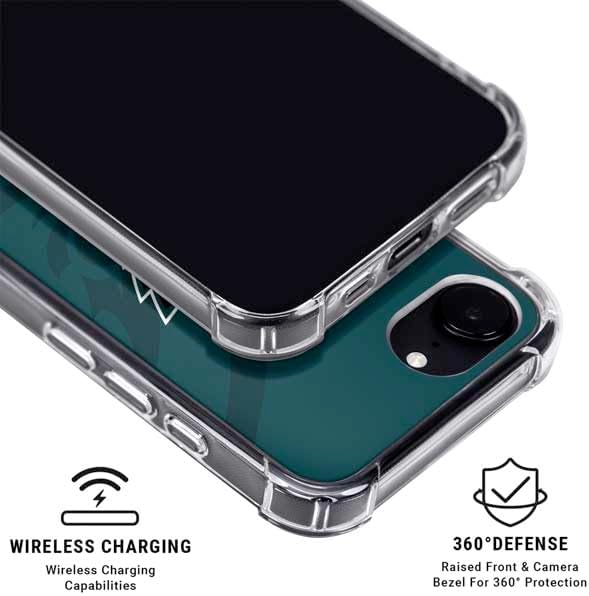Skinit Phone Case Compatible with MagSafe iPhone 16e - Officially Licensed NFL Philadelphia Eagles Large Logo Design