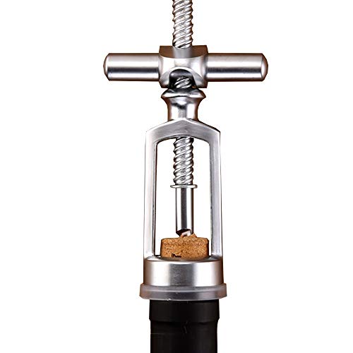 HYQOUKLR Sacacorchos para Vino, Abridor de Botellas Vino, sacacorchos Camarero, Manual