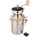 Produktbild Easyworkz Manuelle Kaffeemühle mit einstellbarer Einstellung,Hand Edelstahl Kaffeebohnenmühle Werkzeug für Espresso,Gießen über Kaffee,Silber