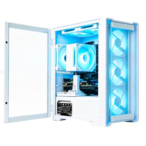 Image of LXZ Gaming Desktop PC, Ryzen 7 4700LE, GeForce RTX 3050 8GB, 16GB DDR4 RAM