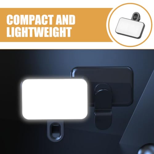 Homoyoyo Luz LED Para Telefone Luz Selfie Clipe Recarregável Em Luz De Vídeo Luz De Videoconferência