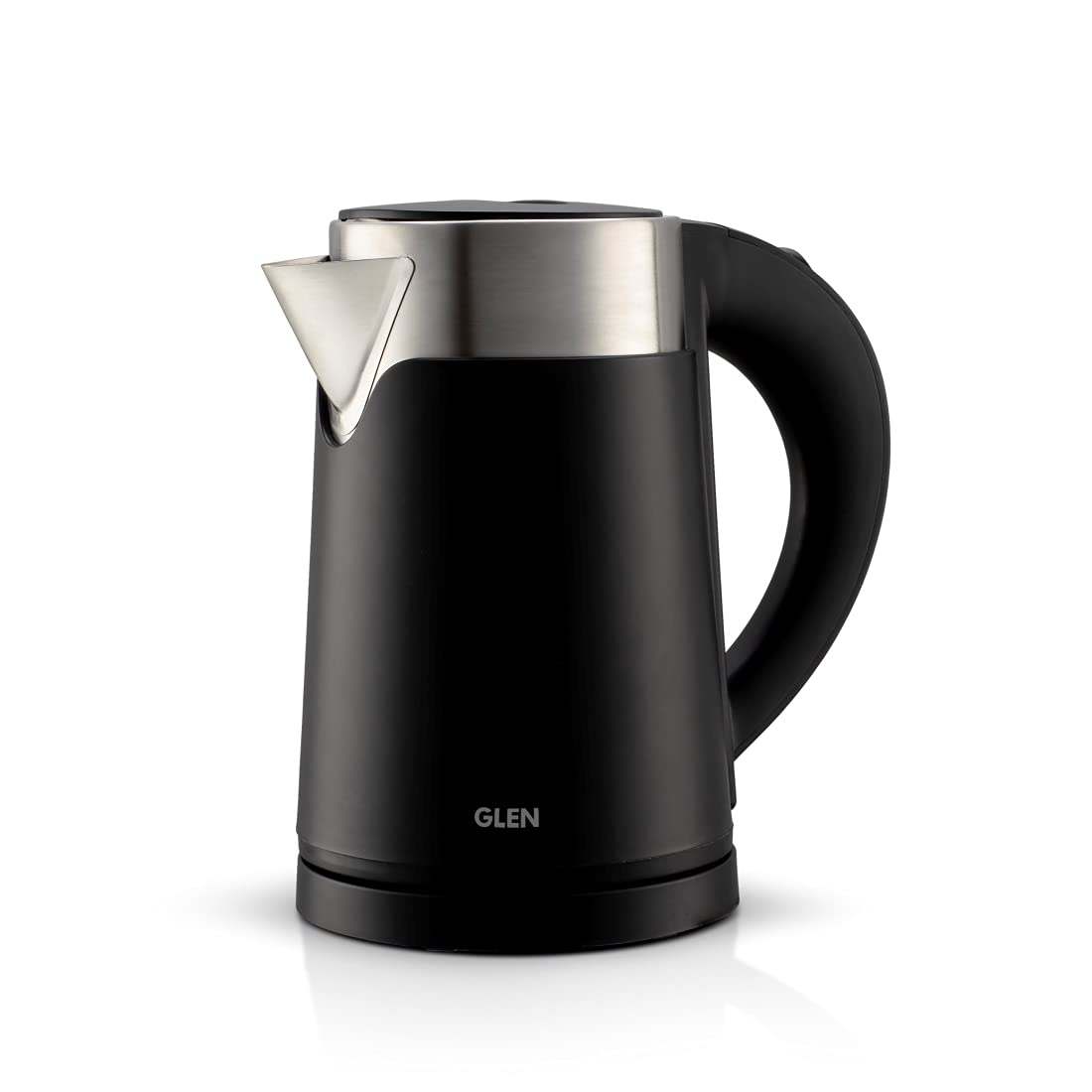 Glen Electric Kettle 800ml, Plastic Clad Stainless Steel, Cordless, 360° Rotation Base, Auto Shutoff, 800W, Kettle for Hot Water & Tea - Black (9004)-image-35