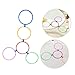 ibasenice Hopscotch Ring Game Set Medium Interlocking Rings and Connectors for Agility Training Enhancing Coordination and Balance Skills for Boy Girl