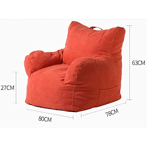 Lazy Sofa Sitzsack Stuhl Sofa Verstellbare Rückenlehne Stoff Sofa Extra Großer Sitzsack Indoor Outdoor Spielsitz für… – Bild 7