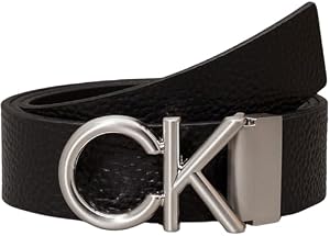Calvin Klein Cinture K50K509956 - Uomo 105 Nero (Ck Black)