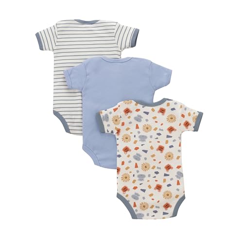 Image of Baby Bodysuits 100% Cotton Rompers /Sleep Suits /Onesies /Night Suits for Baby Boys New Born Baby Clothes-(Pack of 3)