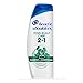 Head and Shoulders Itchy Scalp Care with Eucalyptus 2-in-1 Dandruff Shampoo + Conditioner 13.5 Fl Oz(Pack of 2)