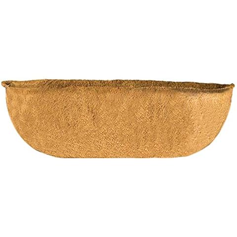 TITA-DONG Basket Liner Replacement Cocoa Fiber Flower Pot Hanging Extra Thick Coffee For Home Gardening HOME Decor Coconut Lining Cover