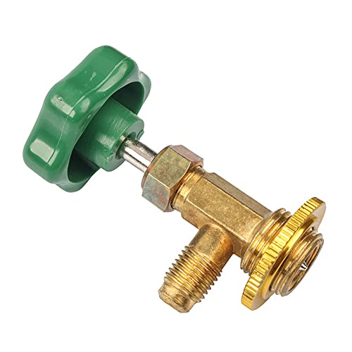 Sonew Válvula de Perforación para Refrigerante Car Air Acondicionamiento Cargo Válvula Abierta para el Hogar (para R12 R22 R410 R600A)