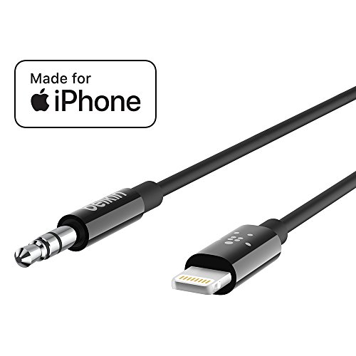 Belkin Av10172Bt06-Blk 3.5Mm Audio Cable With Lightning Connector, Black,6 #TOP1