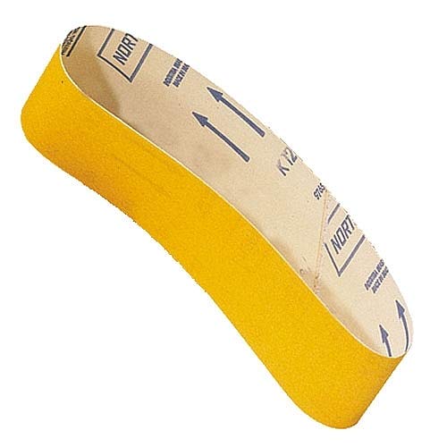 Cinta de lixa Norton K 131 533 X 75Mm Grão 60 Pacote Com 03 Peças