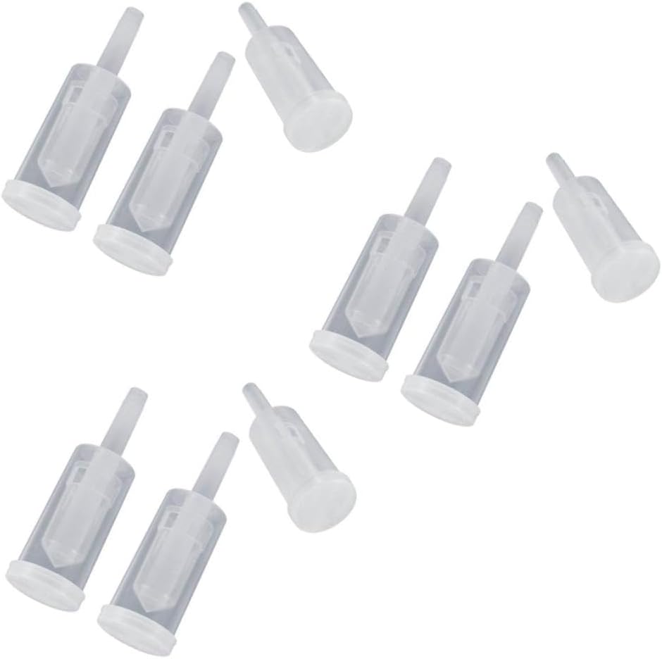 9pcs One-way Exhaust Water Sealed Fermentation Valve Kit for Home Brewing Beer Wine Making Fits Standard Easy to Use and Install