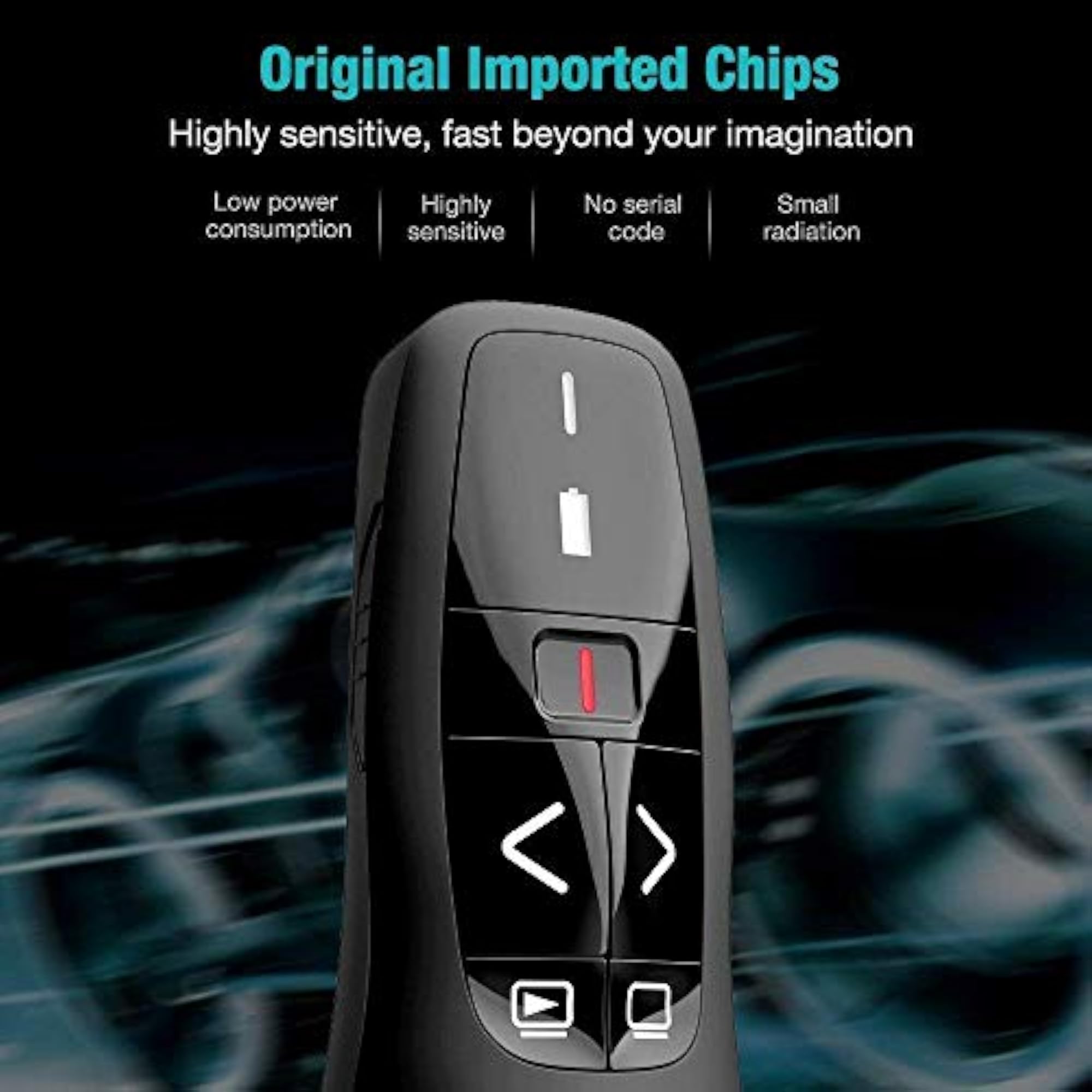 R400 Wireless Presenter with Red Laser Pointer