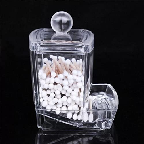 Organizador Porta Cotonete De Acrílico Higiene Banheiro