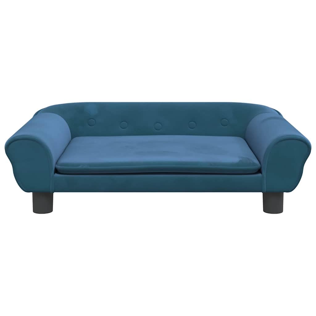 Cuccia per cani, 70 x 48 x 22 cm, in velluto con morbida schiuma, fondo antiscivolo, accogliente e delicato sulle articolazioni, ideale come cestino per cani, letto per cuccioli e anziani, in