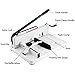 BestEquip Paper Cutter 17 Inch A3 Guillotine Paper Cutter Heavy Duty Steel Guillotine Cutter 400 Sheet Capacity