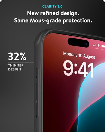 Coque iPhone 16 Pro Max claire et fine pour les trajets quotidiens