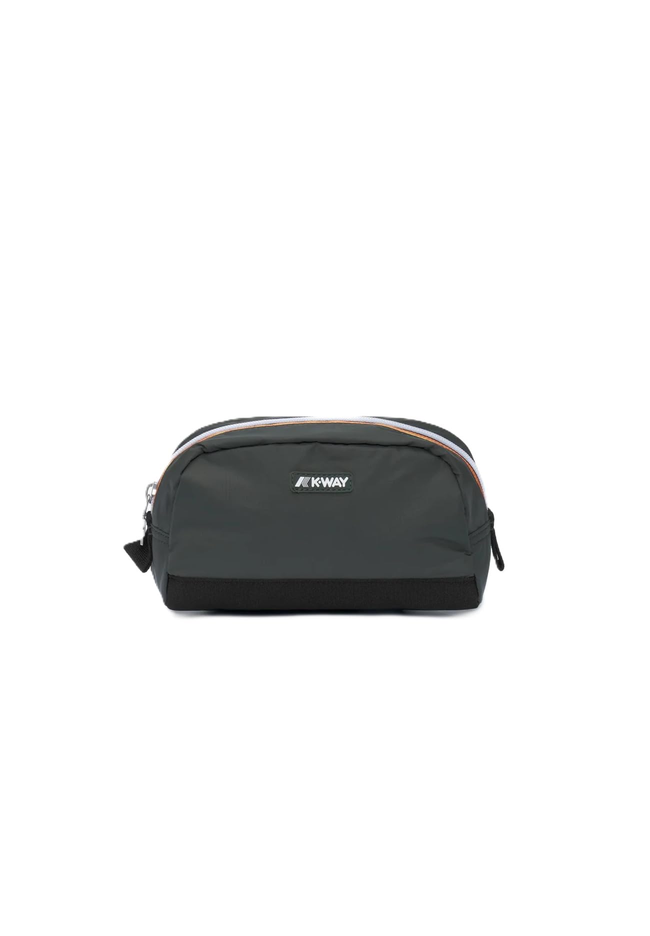 K-Way Necessaire Blair, Unisex, 100% Nylon, Verde, Cerniera Multicolore, Sportivo, 24 x 9 x 11 cm