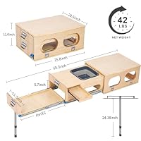 JAGAHAHA SUV Kofferraum Campingküche für Auto, Overland Campingbox – Ansicht 3