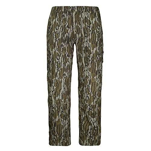 Mossy Oak Men's Standard Lightweight Camo Hunting Pants Tibbee, Original Bottomland, 3X