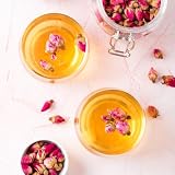 IDDA Herbal Herbata Różana 125g, Całe Suszone Pąki Róży do Parzenia, Herbata Liściasta z Pąków Róży