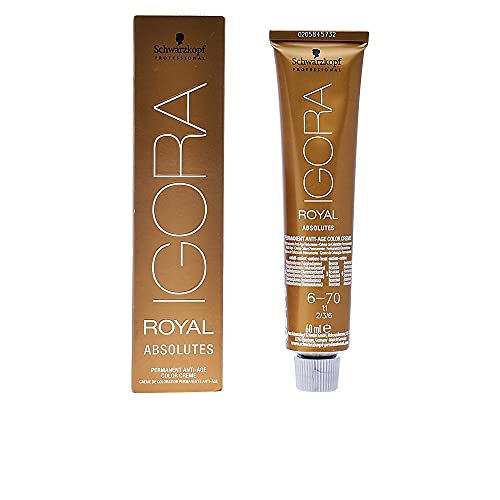 Schwarzkopf Professional Igora Royal Absolutes Anti-Age Color Creme 6-70 Tinte - 60 ml (4045787279320)