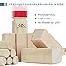 Megwoz Kubb Yard Game Outdoor Games Viking Chess for Adults New Zealand Pine Wooden Toss Game with Carrying Case, Backyard Lawn Game with Measuring Tape for Party Adults