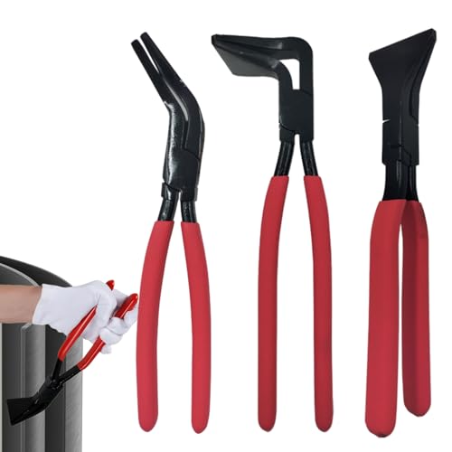 Alicates para doblar chapa, manual y plegado, herramienta ergonómica de pliegue de chapa – para reparación de coches en casa, muebles, montaje en techo