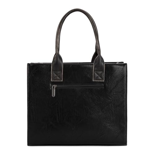 Image of Montana West x Wrangler Tote Bags Purses for Women Work Top-Handle Handbags with Strap