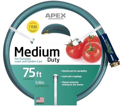Apex, 8535-75 Medium Duty Garden Hose, 5/8-Inch by 75 Feet