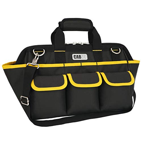 Tools Bag CAB55 16-inch Wide Mouth Tool Bag with Water Proof Molded Base