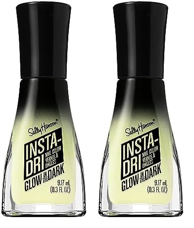 Sally HansenInsta-Dri Nail Polish - Glow in the Dark Collection, Fa-BOO-lous - 0.31 fl oz (Pack of 2)
