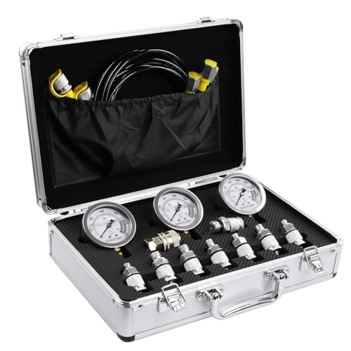 Kit de manomètres hydrauliques SINOCMP pour stopper les fuites et pertes de pression