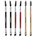 Produktbild Faletony 6x Doppel-Ende Augenbrauenbürste Augenbrauenpinsel Kosmetik Make-up Pinsel Augenbrauen Pinsel + Augenbrauen Kamm, Schwarz (Mix, 01+02+03)