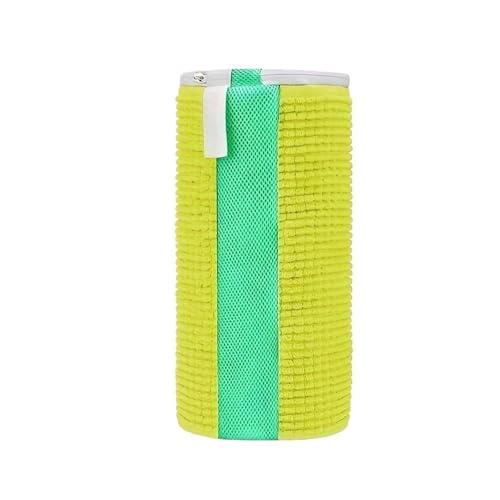 Bolsa de lavandería for zapatos microfibra chenilla for lavadora. antideformación for el cuidado del calzado(Light Yellow)