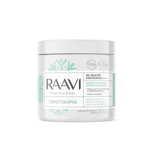 Raavi Gel Redutor Crioterápico 500G