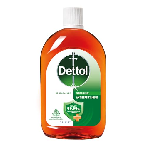 Dettol Antiseptic Liquid for First Aid, Surface Disinfection and ...