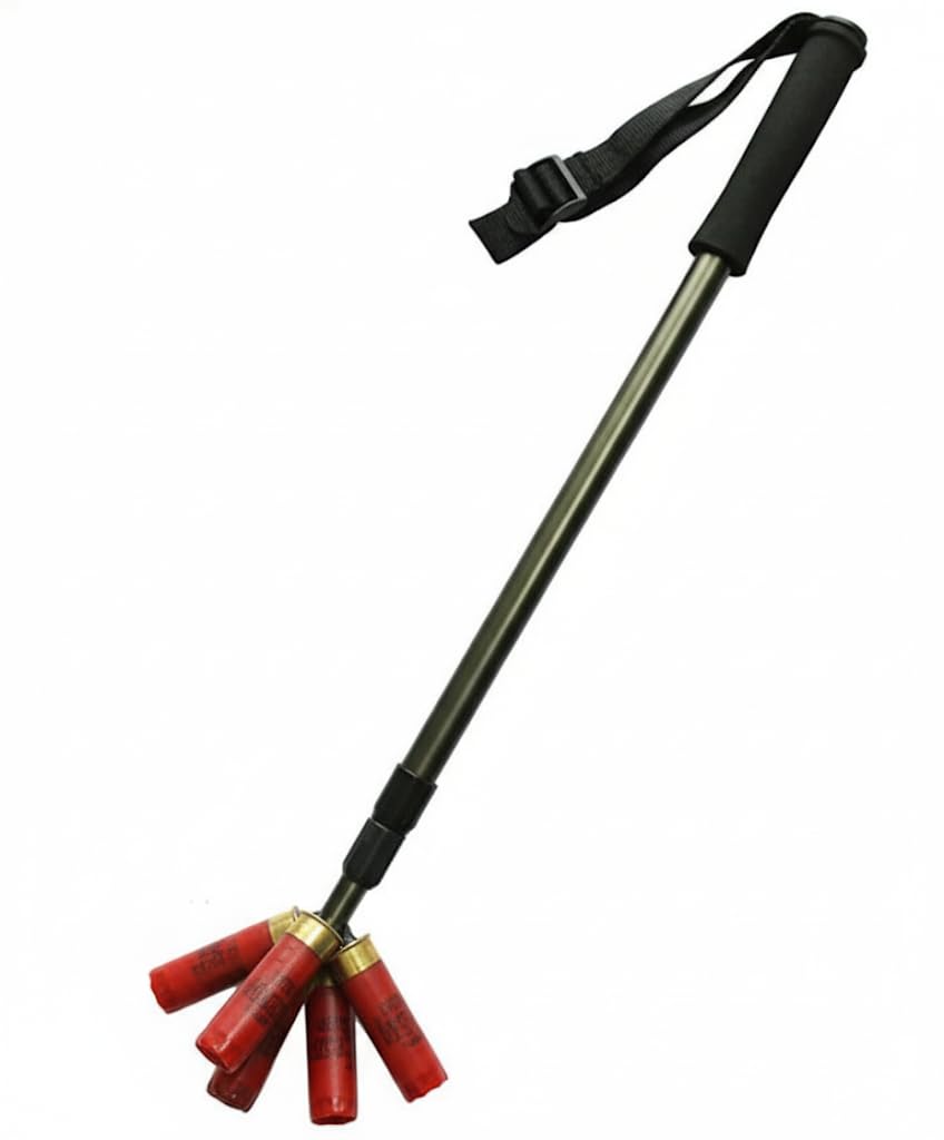 Harrington Marley Magnetic Cartridge Pick Up Stick, Telescopic Empty Shell Collector for Shooting Cartridges Collection, No More Bending Down