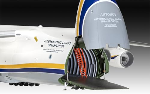 Revell 03807 Antonov AN 124 Ruslan Maquette davion 1:144 - vue 4