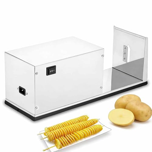 Máquina eléctrica cortadora espiral para papas ERICAT 50W